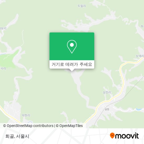 회골 지도