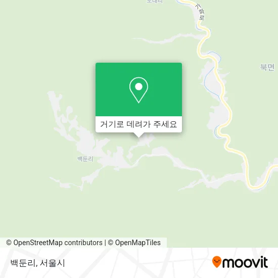 백둔리 지도