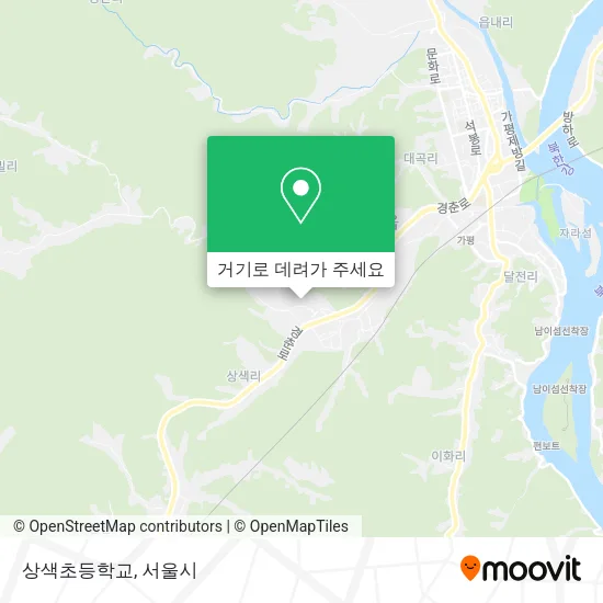 상색초등학교 지도