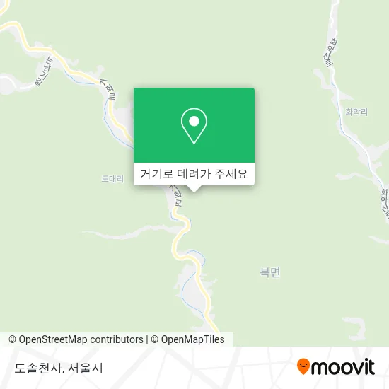 도솔천사 지도