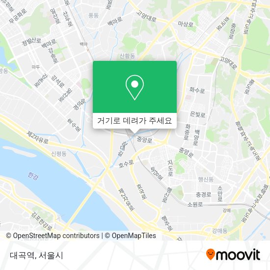 대곡역 지도