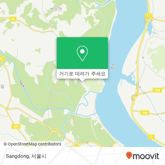 Sangdong 지도