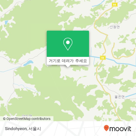 Sindohyeon 지도