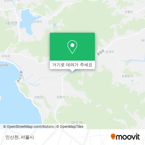인산천 지도