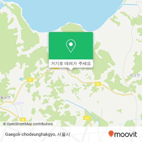 Gaegok-chodeunghakgyo 지도