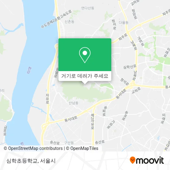 심학초등학교 지도