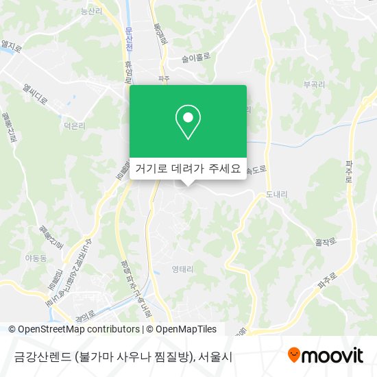 금강산렌드 (불가마 사우나 찜질방) 지도