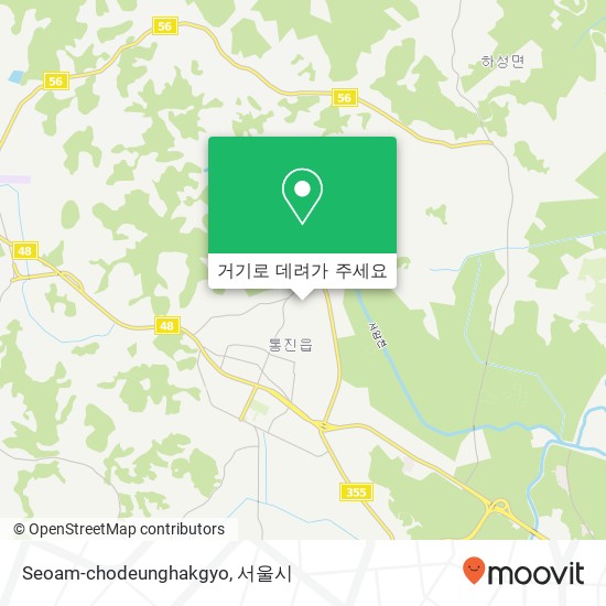 Seoam-chodeunghakgyo 지도
