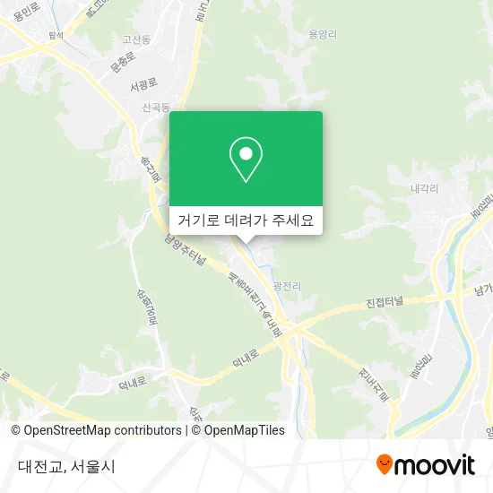 대전교 지도