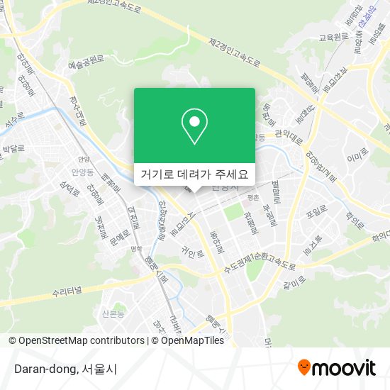 Daran-dong 지도