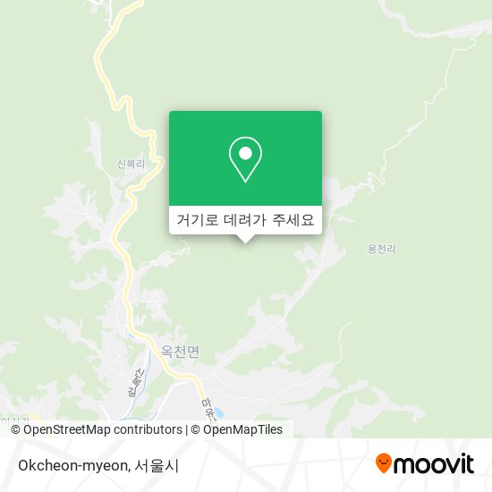 Okcheon-myeon 지도