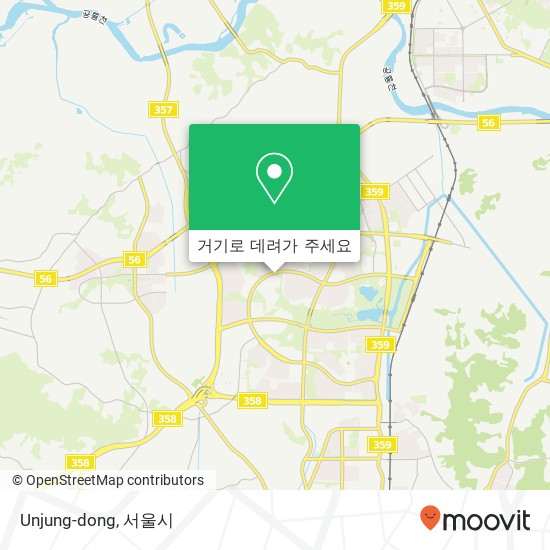 Unjung-dong 지도