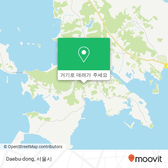 Daebu-dong 지도