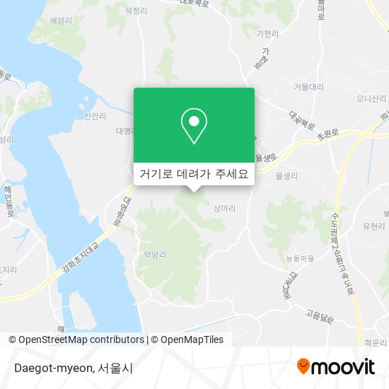 Daegot-myeon 지도