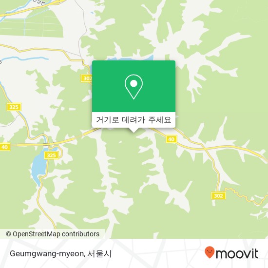 Geumgwang-myeon 지도