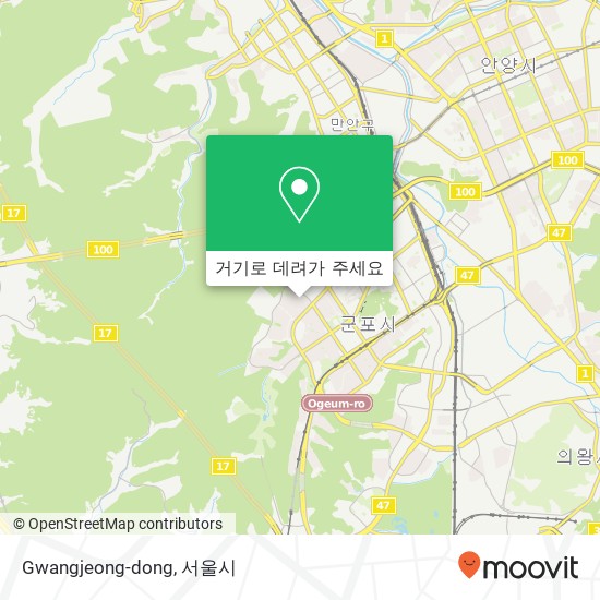 Gwangjeong-dong 지도