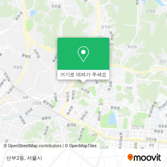 선부2동 지도
