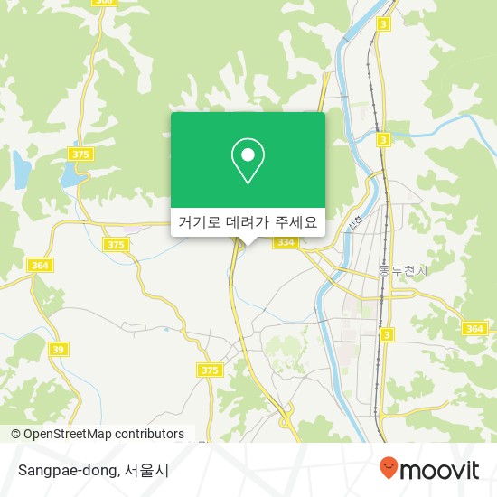 Sangpae-dong 지도