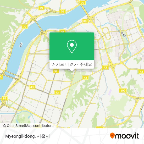 Myeongil-dong 지도