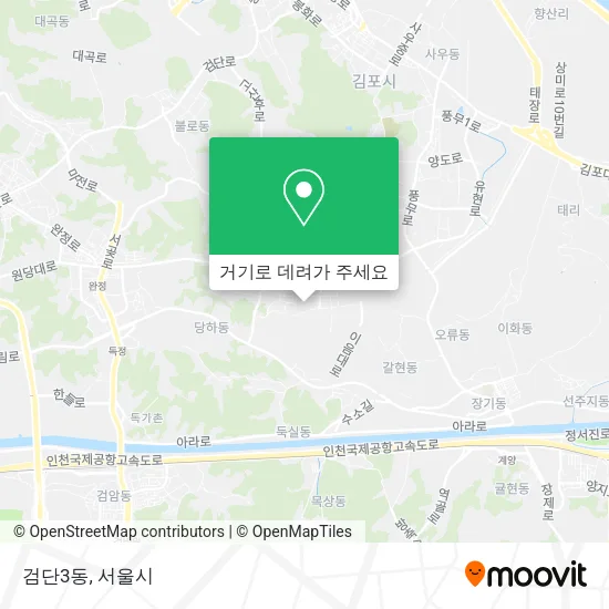 검단3동 지도