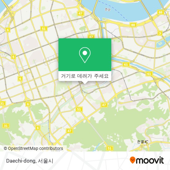 Daechi-dong 지도