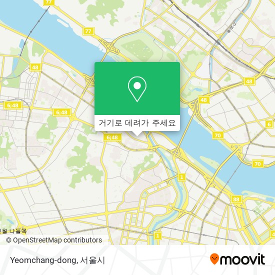 Yeomchang-dong 지도