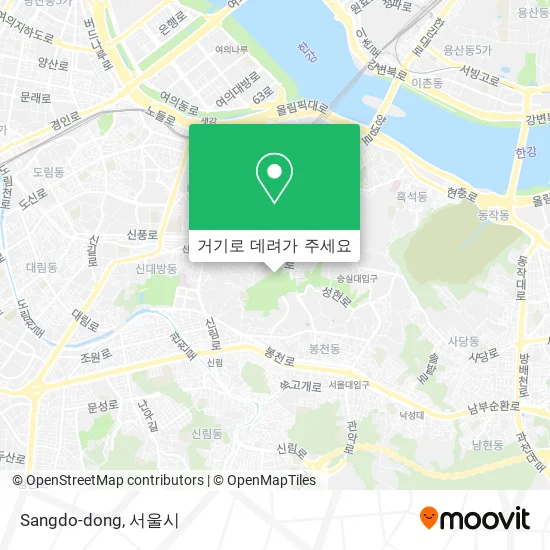 Sangdo-dong 지도