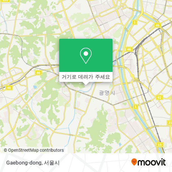 Gaebong-dong 지도