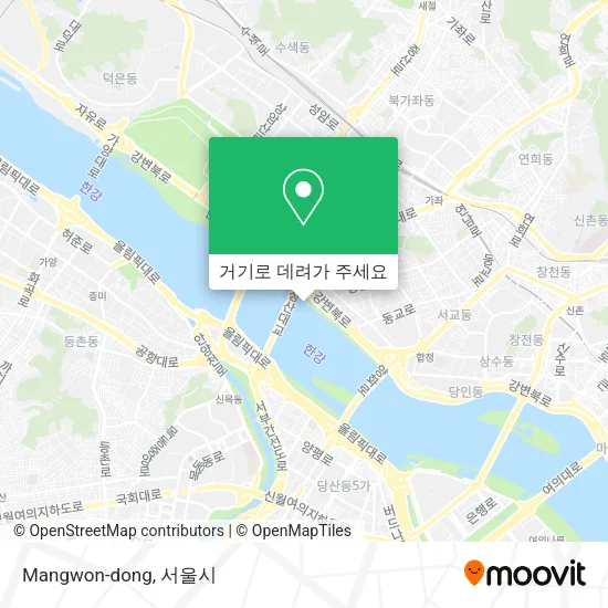 Mangwon-dong 지도