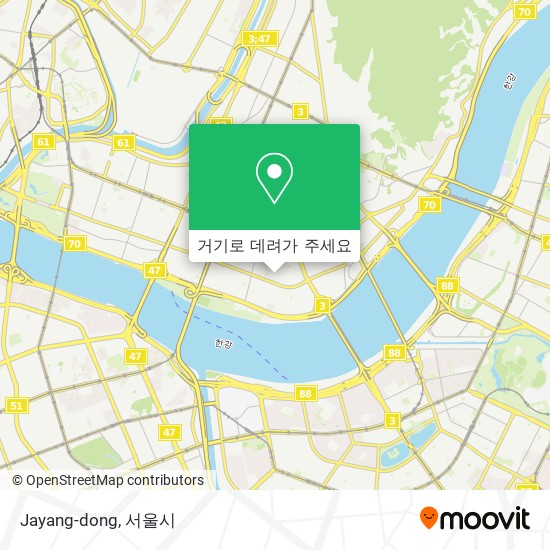 Jayang-dong 지도