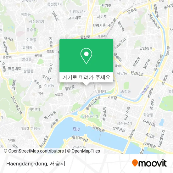 Haengdang-dong 지도