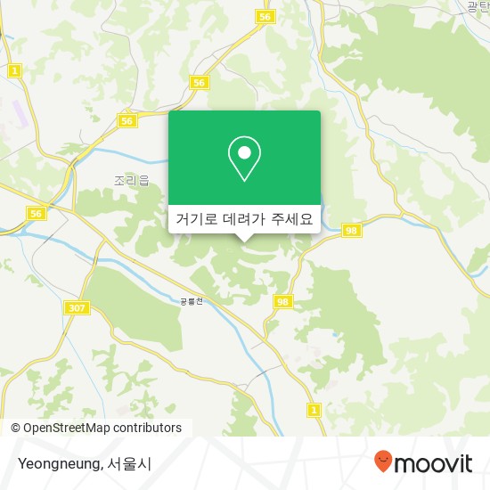 Yeongneung 지도