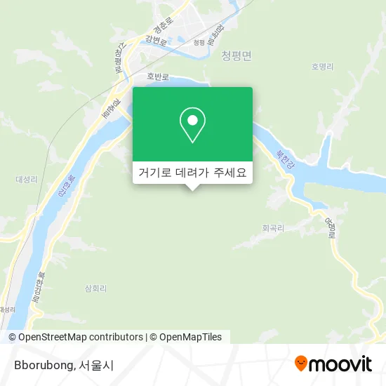 Bborubong 지도