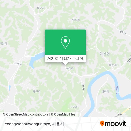 Yeongwonbuwongunmyo 지도