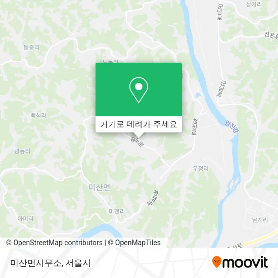 미산면사무소 지도