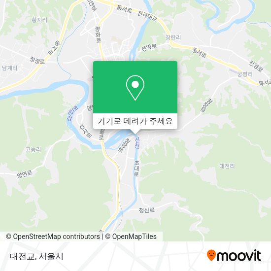 대전교 지도