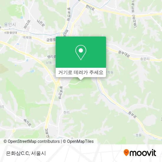 은화삼C.C 지도
