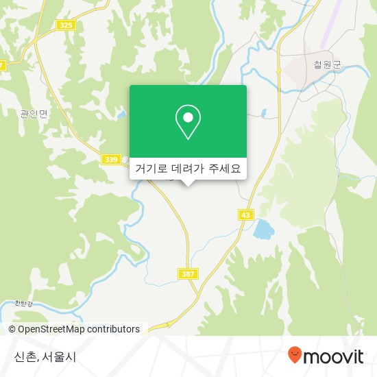 신촌 지도