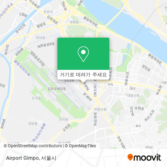 Airport Gimpo 지도
