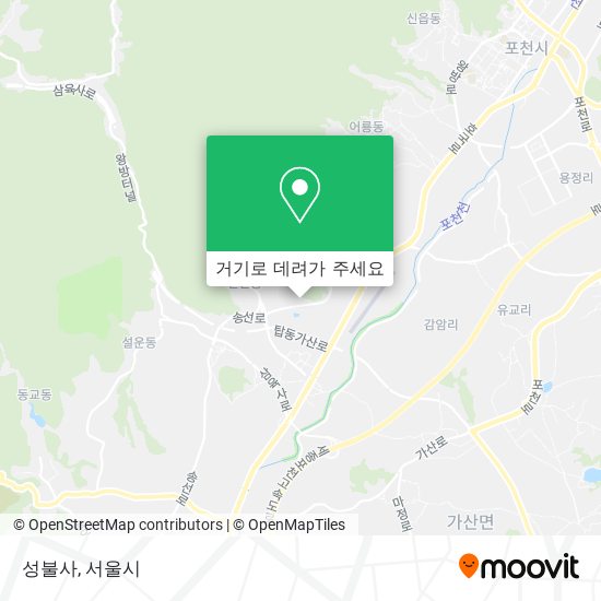 성불사 지도