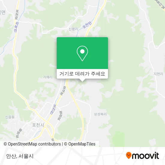 안산 지도