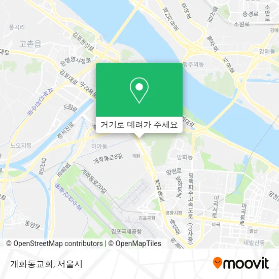 개화동교회 지도