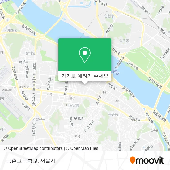 등촌고등학교 지도