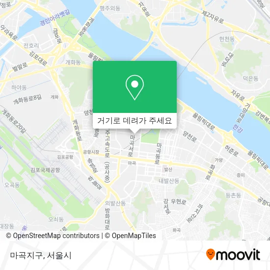 마곡지구 지도