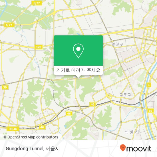 Gungdong Tunnel 지도
