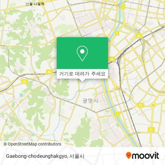 Gaebong-chodeunghakgyo 지도