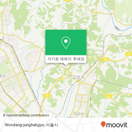 Wondang-junghakgyo 지도
