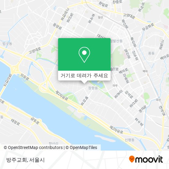 방주교회 지도