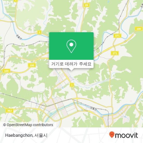 Haebangchon 지도