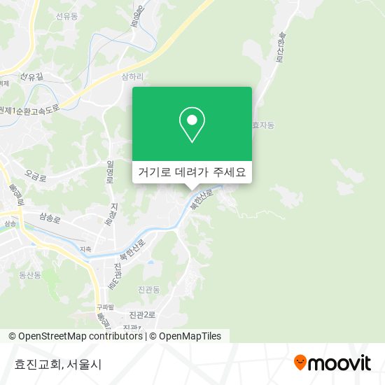 효진교회 지도